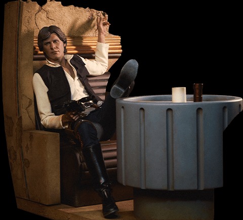 Pre-Order Sideshow Star Wars Han Solo "Sorry About the Mess" Premium Format